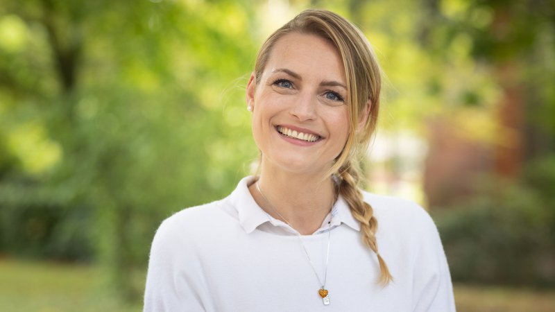 Nadine Baldau leitet die Kurzzeitpflege im Haus Weinberg.